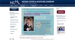 Desktop Screenshot of nchl.org